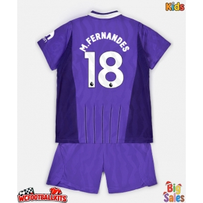 Tottenham Hotspur Mateus Fernandes #18 Replica Third Stadium Kit for Kids 2026-27 Short Sleeve (+ pants)